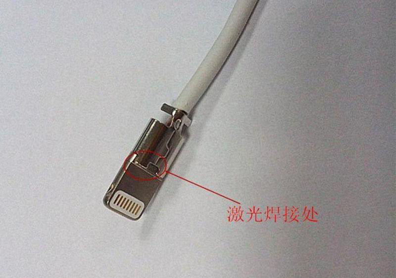 USB数据线激光焊接加工